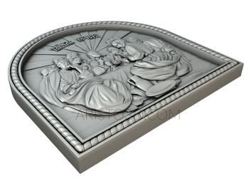 Religious panels (PR_0236) 3D model for CNC machine